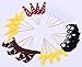 Wizard Cupcake Toppers (Set of 24) Wizard School Birthday Party Decorations Supplies Party Decor