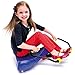 Roller Racer Blue Sport Model ~ Made in USA by Mason Corporation | Top Rated by PE Teachers & Kids for Active Fun | Completely Assembled with RamsHorn safety handlebars for Group Games