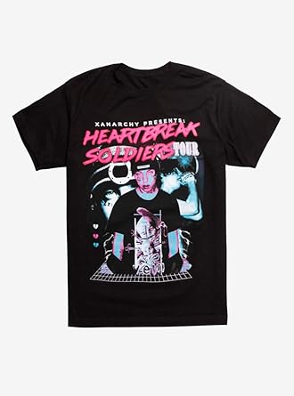 Amazoncom Lil Xan Xanarchy Presents Heartbreak Soldiers Tour T
