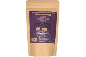 Cacao Adventures Ceremonial Cacao | Sacred Valley Peru 100% Pure Raw |Dairy Free & Vegan | Unsweetened | Ethically sourced an