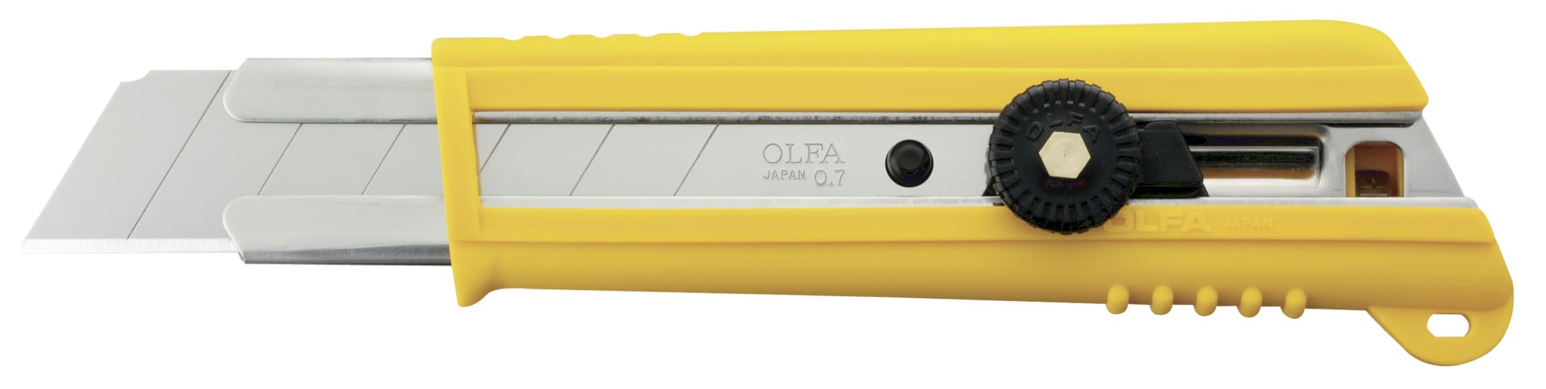 OLFA NH-1 - Cúter con bloqueo Manual y cuchilla de 25 mm