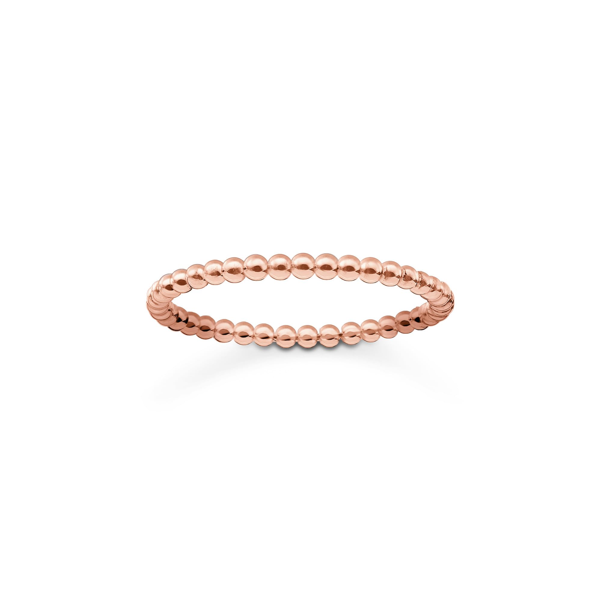 Thomas Sabo "Dots" Gold Plated Rose Gold Ring, (Size:52)