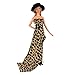 Evening Wedding Party Leopard Clothes Wears Dress Outfit Set for Barbie Doll