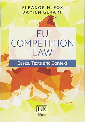 EU Competition Law: Cases, Text and Context