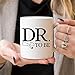 YouNique Designs Dr. To Be Coffee Mug, 11 Ounces, Funny Medical Student Gifts, Med School Gifts, Medical School Gifts, Best Gifts for Medical Students, Future Doctor Gifts for Women Men