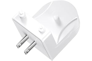 Teeteck Wall Philips Sonicare Toothbrush Charger Sonicare HX3000/ HX6000/ HX8000/ HX9000 Series Portable Wall Charger for Philips Sonicare Electric Toothbrush - Ideal for Home & Travel, White