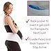 GABRIALLA Elastic Pregnancy Belly Band for Pregnant Women, Baby Safe Design, Adjustable & Breathable Maternity Belt, Improve Posture and Relieves Back, Joint, & Hip Strain (MS-96 White, M)