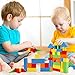 Liberty Imports 131 Piece Foam Building Blocks for Kids - Creative EVA Foam Blocks for Toddlers - Large, Soft, Stackable Toddler Preschool Educational Toys Playset