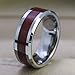 Couple Ring Bridal Set His And Hers Women 10k White Gold Filled Heart Garnet CZ Men Tungsten Carbide Band 10k Wedding Ring Band Set