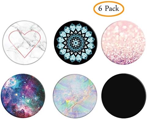 Phone Socket,Pop Grip for Phones and Tables Pack 6(CA6P-02)