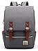 Kenox Vintage Laptop Backpack College Backpack School Bag Fits 15-inch Laptop