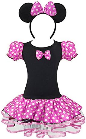 WonderfulDress Disney Minnie Mouse Girls Costume Dress