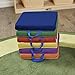 ECR4Kids ELR-12300-AS SoftZone Floor Cushions with Handles, 2