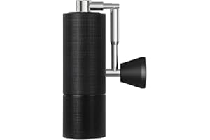 TIMEMORE Chestnut C3 ESP Pro - Black for Pour Over and Espresso, 38mm Spike-to-Cut Burrs, Dual Bearing Shaft, Precision Dial 