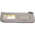 WVOPILNER Front Left Right Sun Visors Fit for Toyota Vios Yaris Yaris L 2014 2015 2016 2017 2018 2019 2020 2021 2022 Sun Visor(Right Grey)