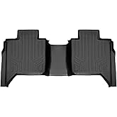 SMARTLINER Custom Fit 2nd Row Floor Mat Liner Set Compatible with 2022-2025 Toyota Tundra