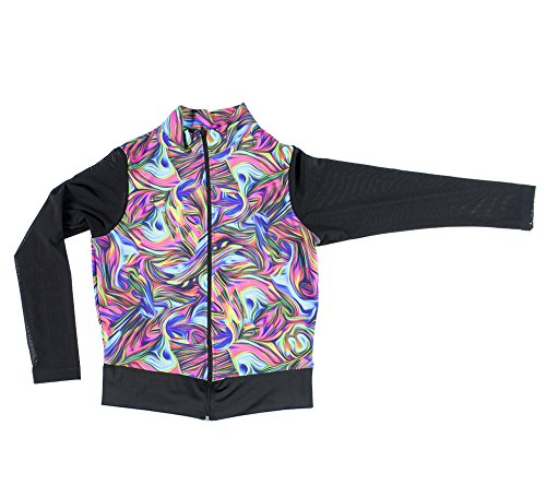 Women's Three Pieces with Jacket Outfit Set Yoga Running Gym Cycling Activewear Workout Sports Multi Small - Thumbnail 2