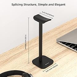 MANMUVIMO Headphone Stand, Desktop Headset Stand