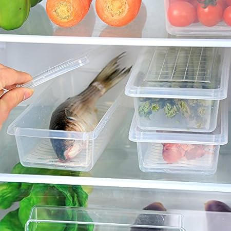La Cocina Verduras pescado con caja rectangular caja de ...