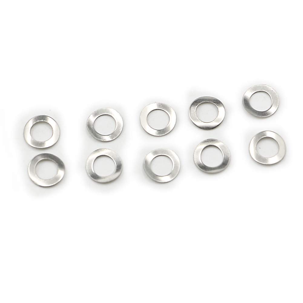 DIN137A Motoparty M8 (100PCS) 137A Din Washers Curved Gasket 8mm Washer