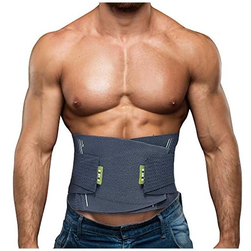 BERTER Lower Back Brace for Lower Back Pain Relief for Men & Women, Lumbar Back Support Belt with Compression Band…