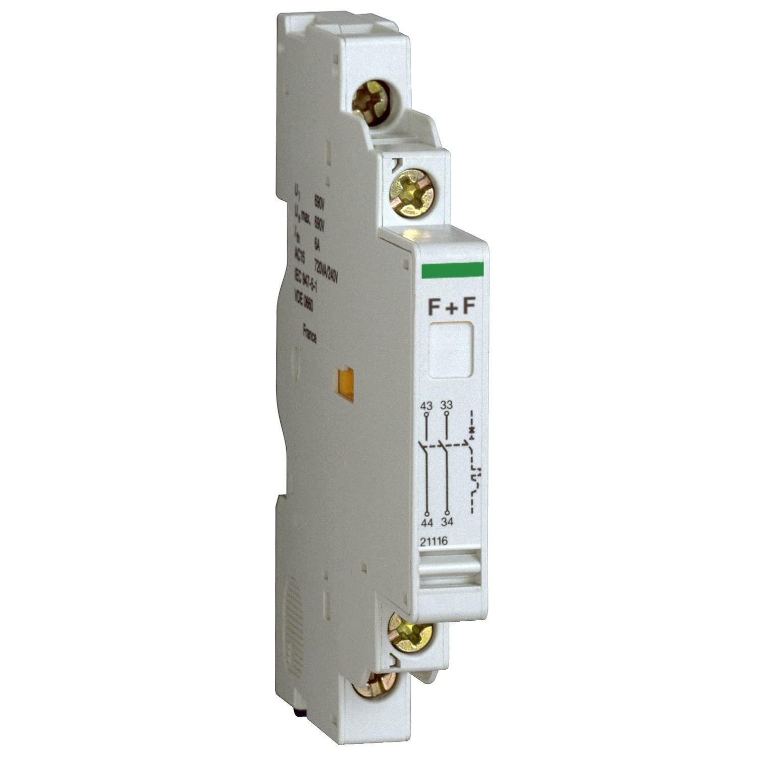 Schneider Electric 21116 Auxiliary Contact, 2 NA for P25 M