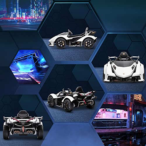 Aosom 12V Electric Rideon Car, Licensed V12 Vision Gran