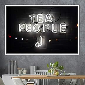 signwin Framed Canvas Wall Art Illuminated Words 3D...