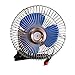 ALEKO CFD01 6 Inch 60 Strips Full-Seal 12V Clip-on Car Fan