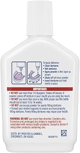 Fixodent Extra Hold Denture Adhesive Powder 2.7 Oz Pack of 4 view 7