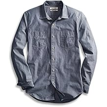 Goodthreads Men's Slim-Fit Long-Sleeve Chambray Shirt