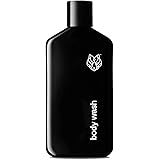 Black Wolf Charcoal Powder Body Wash for Men- 10 Fl Oz- Charcoal Powder and Salicylic Acid Reduce Acne Breakouts and Cleanse 