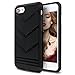 iPhone 7 Case, Mothca 2 in 1 Classic Sporty [Anti-Slip] Case Rugged Bumper [Shock-Absorption] Case Slim Non-Gap Fit for iPhone 7 Only(Diamond Black)