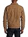 Carhartt Men's Sandstone Jean Jacket with Sherpa Lining, Large, Frontier Brown