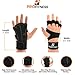 ProFitness Cross Training Gloves with Wrist Support (Black, Large)