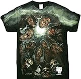 The Walking Dead Zombies Under the Moon Graphic T-Shirt