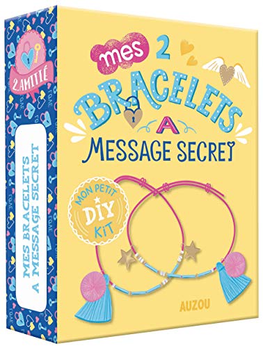 MON PETIT KIT DIY - MES 2 BRACELETS À MESSAGE SECRET (DIVERS LOISIRS CREATIFS) by SANDRINE MONNIER