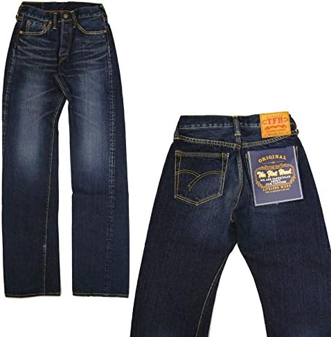 Amazon フラットヘッド The Flat Head ジーンズ 3005spc ストレート リアルユーズド加工 Pioneer Series ジーパン Gパン デニム リニューアル版 定番 5ポケット 28 ユーズドウォッシュ ジーンズ 通販