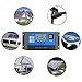 PWM 40A Solar Charge Controller,Intelligent USB Port Display 12V/24V Auto Charge Regulator