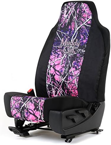 Moonshine Muddy Girl Canvas High Back Bucket Seat Cover