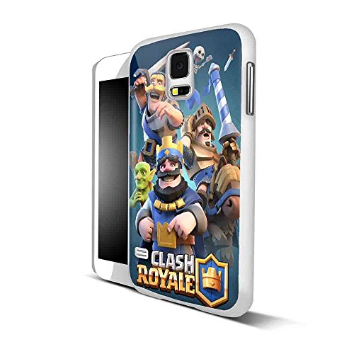 clash royale cover game for Samsung S5 White Case