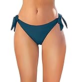 Holipick Low Rise Bikini Bottoms - String Bathing Suit Bottoms for Women Side Tie Swim Bottoms Swimsuit