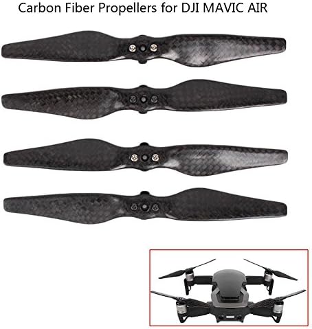 Joint Victory 5332S Low Noise Carbon Fiber Propellers Quick-release Foldable Props Blades for DJI Mavic Air (2 pairs)