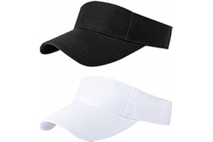AZJ Sun Visor Hats for Women Men Adjustable UV Protection Outdoor Sports Golf Running Sun Caps