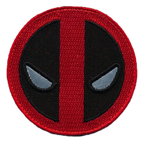 Patch Squad Men's Reflective Application Marvel Extreme Deadpool Icon Patch