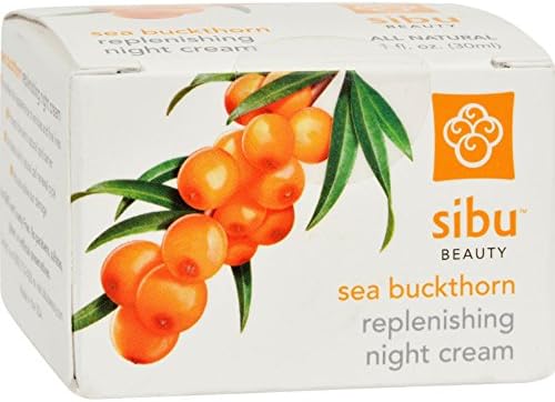 Sibu Beauty Replenishing Night Cream Sea Buckthorn - 1 fl oz (Pack of 2)