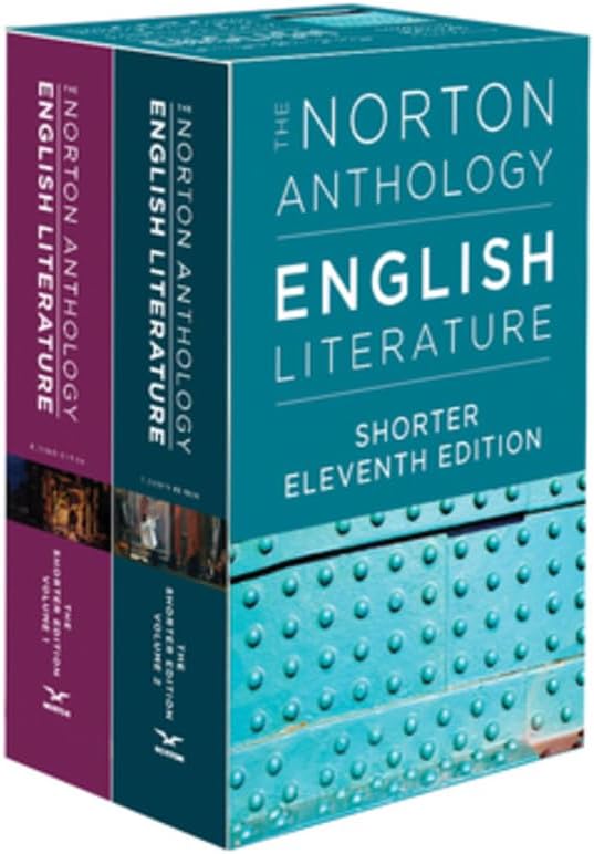 The Norton Anthology of English Literature, Vol. 2: M.H. Abrams