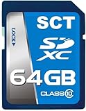 64GB SD XC Class 10 SCT Secure Digital Ultimate Extreme High Speed SDXC Flash Memory Card 64G 64 GIGS GB FOR Digital Camera SLR Tablet Computer GPS