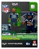 2013 Earl Thomas III Super Bowl XLVIII 48 Champions Oyo Mini Figure Lego Compatible Seattle Seahawks Limited Production