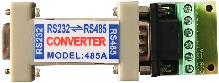 LFHUKEJI RS-232 To RS-485,RS-232 Female To RS-485/RS-422 485/422 Female Adapter Converter(Passive), Black&Blue, 1PACK - Image 3